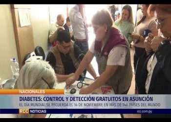 DIABETES: CONTROL Y DETECCIÓN GRATUITOS EN ASUNCIÓN