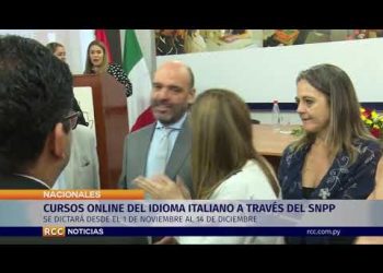CURSOS ONLINE DEL IDIOMA ITALIANO A TRAVÉS DEL SNPP