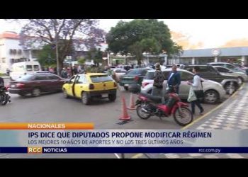 IPS DICE QUE DIPUTADOS PROPONE MODIFICAR RÉGIMEN JUBILATORIO