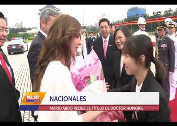 MARIO ABDO RECIBE EL TÍTULO DE DOCTOR HONORIS CAUSA EN TAIWÁN