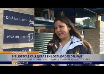 BIBLIOTECAS CALLEJERAS VAN TOMANDO IMPULSO EN LOCALIDADES