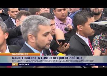 MARIO FERREIRO EN CONTRA DEL JUICIO POLÍTICO